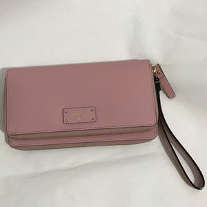 NEW Kate Spade Pink Wristlet Wallet